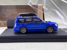 Load image into Gallery viewer, 7cm 1:64 Blue JDM Forester SG9 STI Sports Model Diecast Metal Car New Collection
