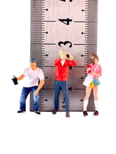 Load image into Gallery viewer, 1:64 Painted Figure Model Miniature Resin Diorama Camera Man Pretty Girl Boy Toy
