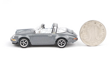 Load image into Gallery viewer, Poprace 1:64 Grey Singer 964 Targa Racing Sports Model Diecast Metal Car New Collect
