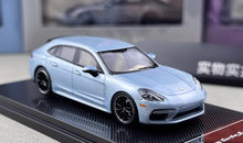 Load image into Gallery viewer, Liberty 1:64 Ice Blue Panamera Turbo S Figure Sports Model Diecast Metal Car
