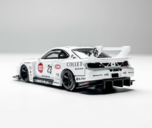 Load image into Gallery viewer, Minigt 1:64 White JDM Silvia S15 LB Super Sports Model Diecast Metal Car New Collection
