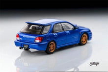 Load image into Gallery viewer, 1:64 Furuya Blue Impreza WRX STI VIII 8 Wagon Sport Model Diecast Metal Car
