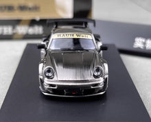 Load image into Gallery viewer, Star 1:64 Titanium Silver RWB 964 GT Racing Sports Model Diecast Metal Car New Collection
