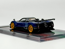 Load image into Gallery viewer, U2 1:64 Blue Carbon Zonda Tricolore Racing Sports Model Diecast Resin Car New Collection
