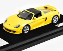 Load image into Gallery viewer, YY 1:64 Yellow Carrera GT Convertible Racing Sport Model Diecast Resin Car New Collection
