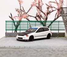 Load image into Gallery viewer, SW 1:64 JDM White EG6 Civic R Hatchback Sports Model Diecast Metal Car New
