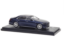 Load image into Gallery viewer, AR 1:64 Navy Blue Benz AMG S63 E Performance Sport Model Diecast Metal Car New Collection
