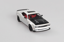Load image into Gallery viewer, SH 1:64 White Carbon SRT Hellcat Muscle Sports Model Diecast Metal Car New Collection
