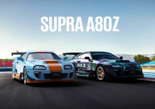 Load image into Gallery viewer, TM 1:64 JDM Supra A80Z Gulf Racing Sports Figure Model Diecast Metal Car New

