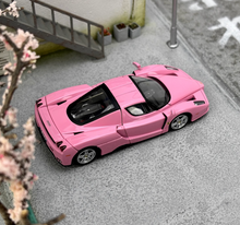 Load image into Gallery viewer, King 1:64 Pink Enzo Super Racing Sports Figure Model Diecast Metal Car New

