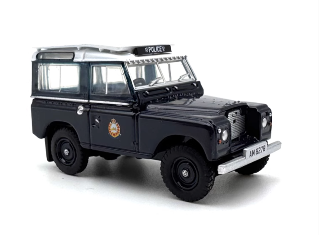 1:76 Land Rover Defender 90 HongKong Police Model Diecast Metal Car New Collection