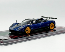 Load image into Gallery viewer, U2 1:64 Blue Carbon Zonda Tricolore Racing Sports Model Diecast Resin Car New Collection
