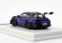 Load image into Gallery viewer, LMLF 1:64 Dark Blue 911 992 GT3 RS Sports Model Diecast Metal Car New Collection
