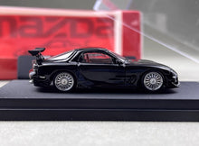 Load image into Gallery viewer, Mortal 1:64 Black RX-7 FD Veilside Sports Model Diecast Metal Car New Collection

