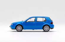 Load image into Gallery viewer, GCD 1:64 Blue VW Golf MK4 GTI 4 Doors Sports Model Diecast Metal Car New Collection
