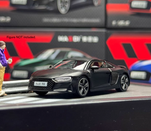 Load image into Gallery viewer, Masdi 1:64 Matte Black 2022 R8 V10 Coupe Sports Model Diecast Metal Car New Collection
