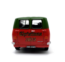 Load image into Gallery viewer, 1:76 Red Christmas Bedford Mini Van Sport Classic Model Diecast Metal Car New Collection
