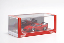 Load image into Gallery viewer, Top Art 1:64 Red F40 LBWK Racing Sports Model Diecast Metal Car New Collection
