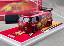 Load image into Gallery viewer, CC 1:64 Red VW T1 Mini Van #95 Widebody Sports Model Diecast Metal Car New Collection
