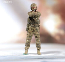 Load image into Gallery viewer, 1:64 Painted Unpainted Figure Model Miniature Resin Diorama Soldier Patrol Dog New
