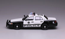 Load image into Gallery viewer, 1:64 596 LVPD Vegas Police Crown Victoria CV EN114 Model Diecast Metal Car BN
