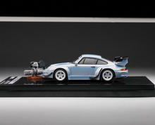 Load image into Gallery viewer, MH 1:64 Ice Blue RWB 993 Engine Sports Model Diecast Metal Car New Collection
