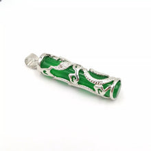 Load image into Gallery viewer, Nature Jade Phoenix Pendant Necklace Gift Jewelry charm Blessing Lucky Fortune d
