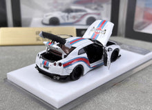 Load image into Gallery viewer, OT 1:64 JDM White GTR R35 LBWK Widebody Sports Model Diecast Metal Car New

