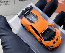 Load image into Gallery viewer, King 1:64 Matte Orange Huracan Widebody Sports Model Diecast Metal Car New Collection
