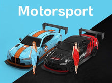 Load image into Gallery viewer, TM 1:64 M4 Gulf Advan Coupe Figure Sports Model Diecast Metal Car New Collection
