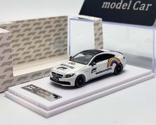 Load image into Gallery viewer, Howie 1:64 White C63s Coupe Safty Sports Model Diecast Metal Car New Collection

