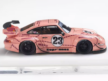 Load image into Gallery viewer, Fuelme 1:64 Pink #23 911 RWB 993 Racing Sports Model Diecast Resin Car New Collection
