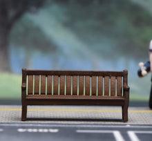 Load image into Gallery viewer, 1:64 Painted Figure Model Miniature Resin Diorama Oil Drum Road Sign Bench Set
