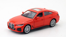 Load image into Gallery viewer, CCA 1:42 BMW i4 M50 Sedan Racing Sports Model Toy Diecast Metal Car BN
