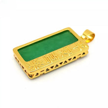 Load image into Gallery viewer, Nature Jade Peace Joy Pendant Necklace Gift Jewelry charm Blessing Accessory C
