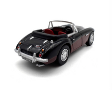 Load image into Gallery viewer, 1:76 Black 1959 Austin Healey 3000 Convertible Model Diecast Metal Car New Collection
