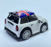 Load image into Gallery viewer, DK 1:64 HEC Gray Mini Cooper Flag Cute Q Sports Model Diecast Metal Car New Collection
