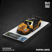 Load image into Gallery viewer, ArtWork 1:64 JDM Supra A80Z Figure Racing Sports Model Diecast Metal Car New Collection
