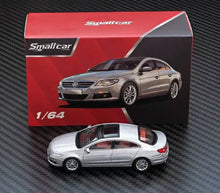 Load image into Gallery viewer, SC 1:64 Silver VW CC Sedan Sports Model Diecast Metal Car New Collection
