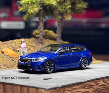 Load image into Gallery viewer, Minigt 1:64 Blue M5 Touring Wagon Sports Model Diecast Metal Car New Collection
