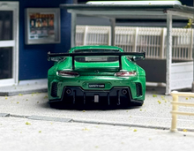 Load image into Gallery viewer, RM 1:64 Green AMG GTS Widebody Racing Sports Model Diecast Metal Car New Collection
