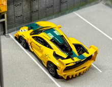 Load image into Gallery viewer, CM 1:64 HEC Set Yellow Mclaren P1 Senna GTR Sports Model Diecast Metal Car New Collection
