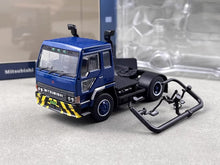 Load image into Gallery viewer, DBGT 1:64 Blue Fuso The Great Truck Tractor Model Diecast Metal Car New Collection
