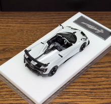 Load image into Gallery viewer, HH 1:64 White Huayra Tricolore Convertible Model Diecast Metal Car New Collection
