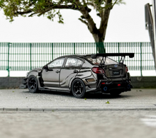 Load image into Gallery viewer, CM 1:64 Plating Black Impreza WRX Varis Sports Model Diecast Metal Car New Collection
