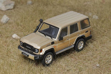 Load image into Gallery viewer, GCD 1:64 Gold Land Cruiser LC70 LC76 ORV SUV Model Diecast Metal Car New Collection
