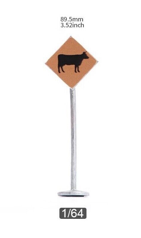 1:64 Painted Unpainted Figure Model Miniature Resin Diorama Sand Animal Sign