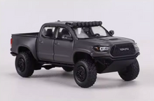 Load image into Gallery viewer, GCD 1:64 Matte Gray Tacoma Pickup Truck Sports Model Diecast Metal Car New Collection
