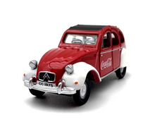 Load image into Gallery viewer, 1:76 Red Coke 2CV Classic Vintage Sports Model Diecast Metal Car New Collection
