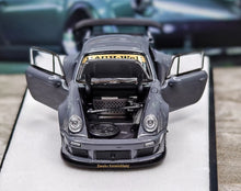 Load image into Gallery viewer, PGM 1:64 Gray 911 RWB 930 Standard Classic Sports Model Diecast Metal Car New Collection
